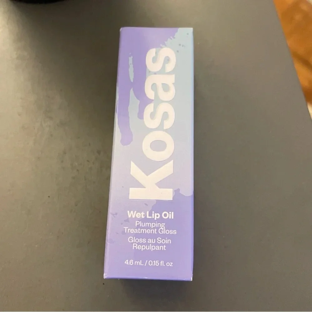 Brand New in Box Kosas Wet Lip Oil Plumping Treatment Gloss in Exposed Sephora